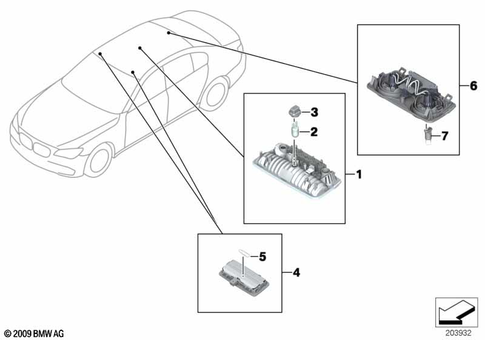 Various Lamps for 2014 BMW Hybrid 5 #0