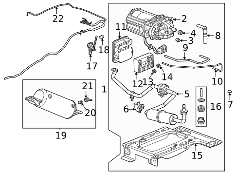 Electrical Components for 2022 Chevrolet Suburban #0