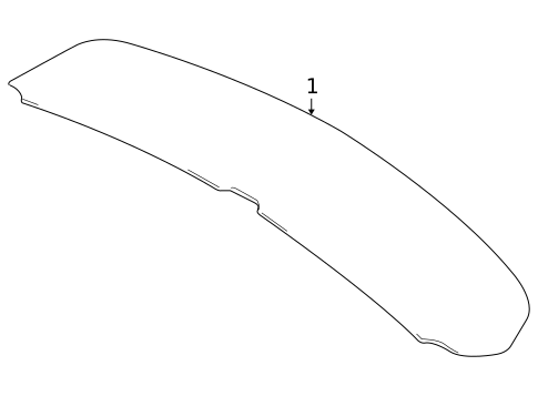 Spoiler for 2010 Ford Focus #1