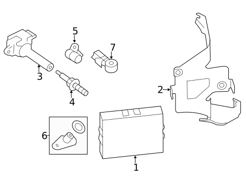 Powertrain Control for 2015 Subaru XV Crosstrek #0