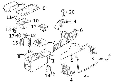Controls for 2007 Kia Amanti #1
