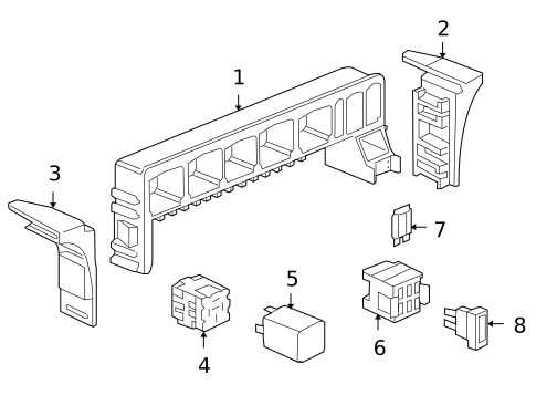 Fuse & Relay for 2006 Porsche Cayman #1