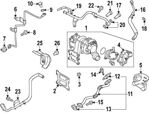 Exhaust Manifold for 2025 Hyundai Kona #0