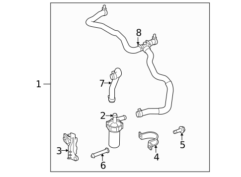 Water Pump for 2008 Land Rover Range Rover Sport #0