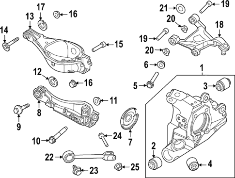 Rear Suspension for 2010 Nissan Maxima #4