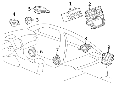 Antenna & Radio for 2015 Buick Verano #1