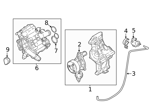 Turbo Charger for 2020 BMW 430i #1