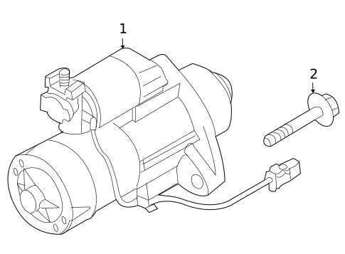 Starter for 2011 INFINITI FX50 #2