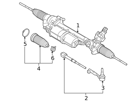 Steering Gear & Linkage for 2019 BMW i8 #0