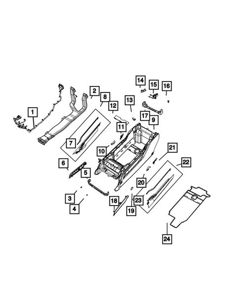 Consoles for 2026 Ram 2500 #1