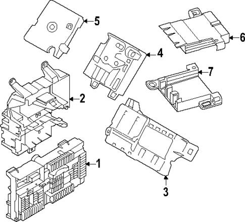 Electrical Components for 2023 BMW XM #2