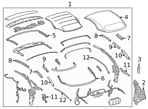 Convertible Top for 2022 Lexus LC500 #0