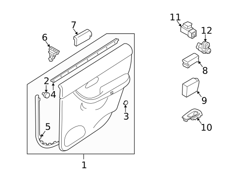 Switches for 2004 Subaru Baja #2