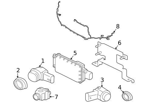 Electrical Components for 2023 Jaguar XF #1