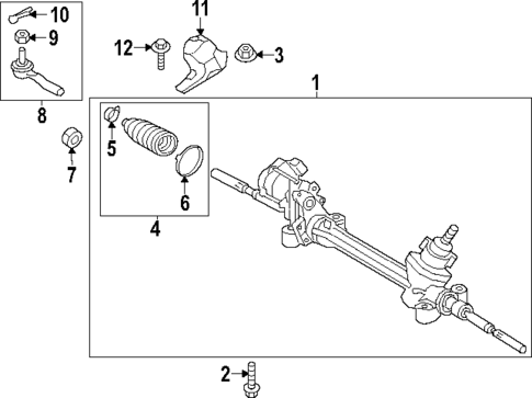 Steering Gear & Linkage for 2025 Toyota Crown #0