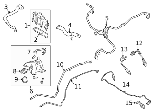 Emission Components for 2020 Jaguar F-Type #3