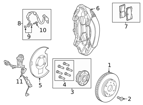 Anti-Lock Brakes for 2023 Chevrolet Silverado 1500 #0