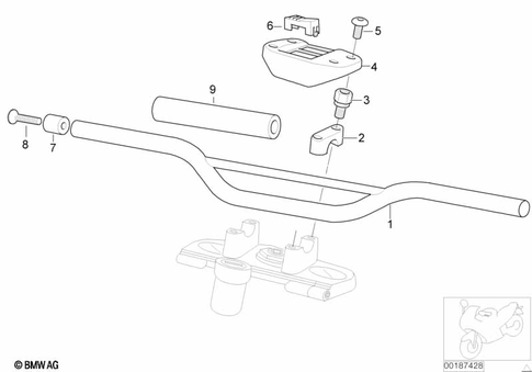 Motorcycle Handlebars for 2005 BMW-Motorrad F 650 GS #0