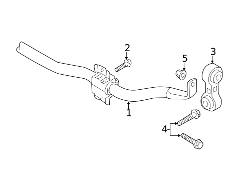 Stabilizer Bar & Components for 2013 Audi RS5 #1