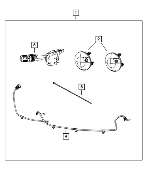 Fog Lights & Electrical for 2013 Jeep Compass #1