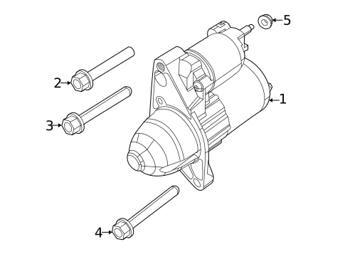Starter for 2019 Jeep Compass #0