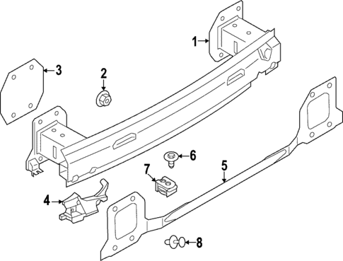 Bumper & Components - Rear for 2023 BMW iX #2