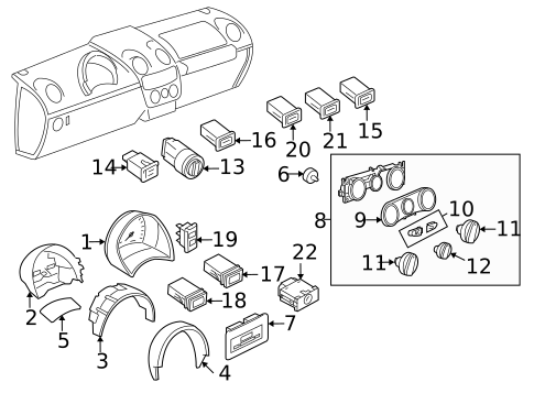 Switches for 2000 Volkswagen Beetle #0