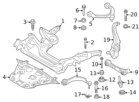 Suspension Components for 2021 BMW 745e xDrive #0