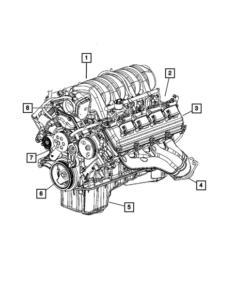 Engine Identification for 2007 Jeep Grand Cherokee #1