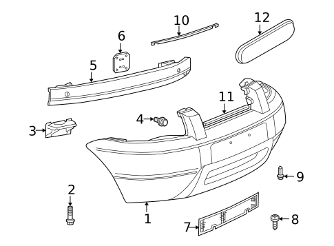 Bumper & Components - Front for 2002 Land Rover Freelander #0