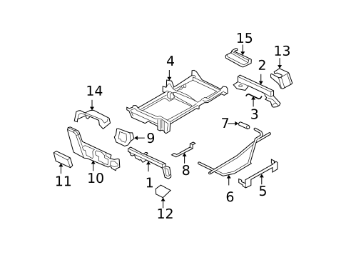 Tracks & Components for 2007 Ford Expedition #5