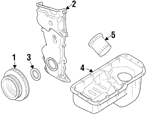 Engine Parts for 1997 Suzuki Sidekick #0