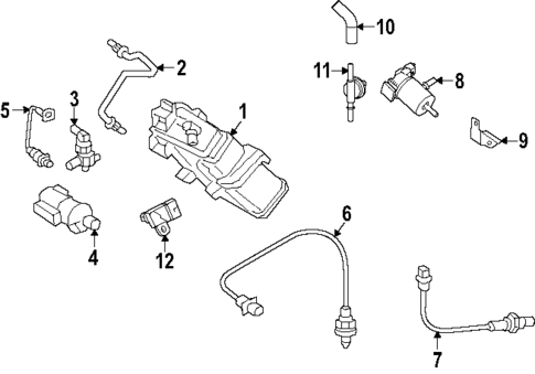 Emission System for 2025 Genesis GV80 Coupe #0