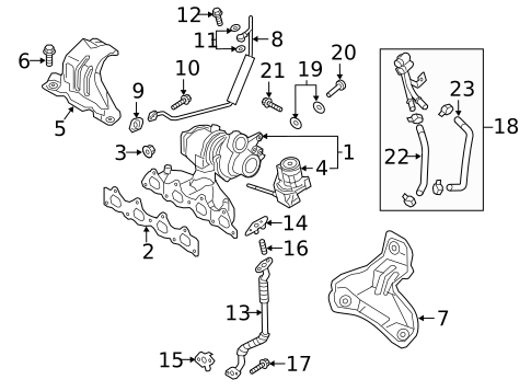 Turbo Charger for 2019 Hyundai Kona #0