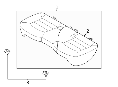 Rear Seat for 2018 Mazda CX-5 #3