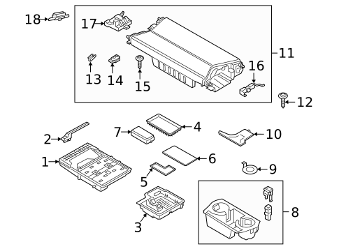 Front Console for 2024 BMW Z4 #1