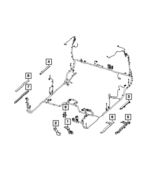 Wiring, Body and Accessories for 2025 Ram 3500 #9