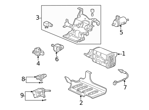 Powertrain Control for 2006 Honda CR-V #1