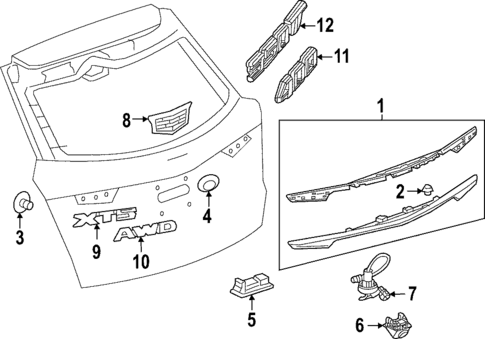 Parking Aid for 2025 Cadillac XT5 #2