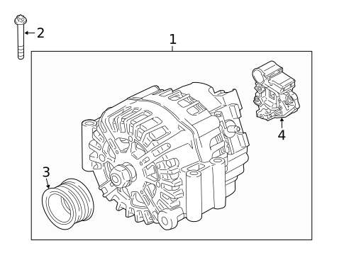Alternator for 2019 BMW 750i #0