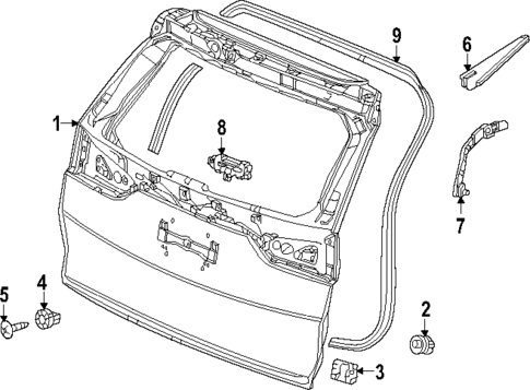 Gate & Hardware for 2025 Honda CR-V #0