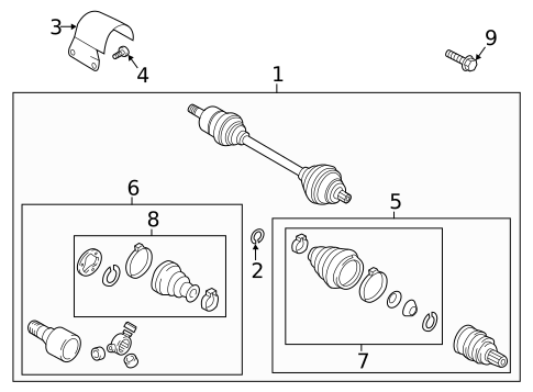 Drive Axles for 2025 Volkswagen Jetta #0