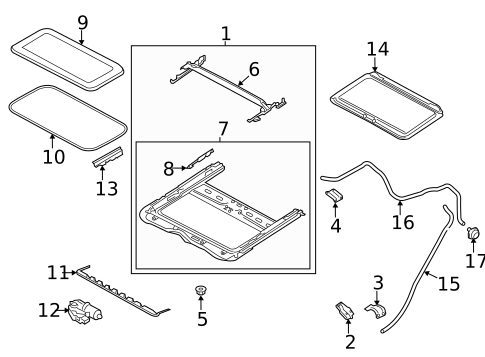 Sunroof for 2013 INFINITI JX35 #0