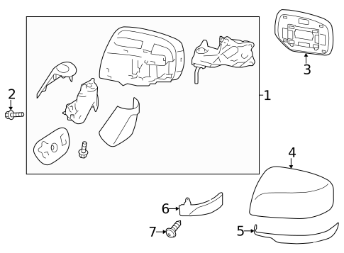 Mirrors for 2014 Subaru Forester #1