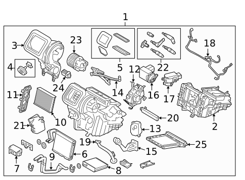Blower Motor & Fan for 2012 Land Rover Range Rover Evoque #0