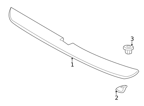 Spoiler for 2001 Volvo S40 #0