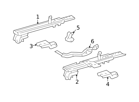 Tracks & Components for 2006 Toyota Tundra #3