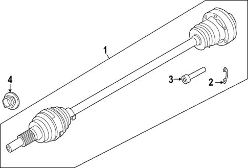 Drive Axles for 2021 Porsche 911 #1