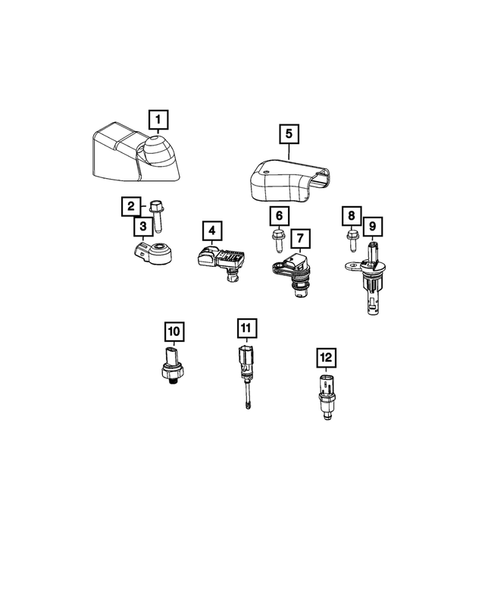 Sensors for 2023 Jeep Grand Wagoneer #5