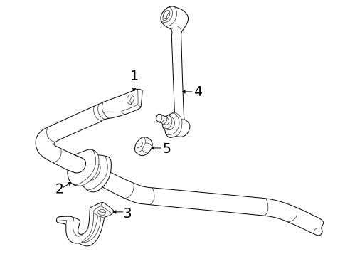 Stabilizer Bar & Components for 2005 Chevrolet SSR #0
